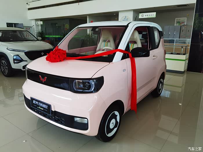 宏光mini马卡龙到店看车说说我的感受