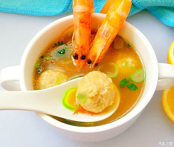 一碗汤系列之鲜虾肉丸汤