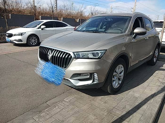 山西大同宝沃bx5先锋版香槟色