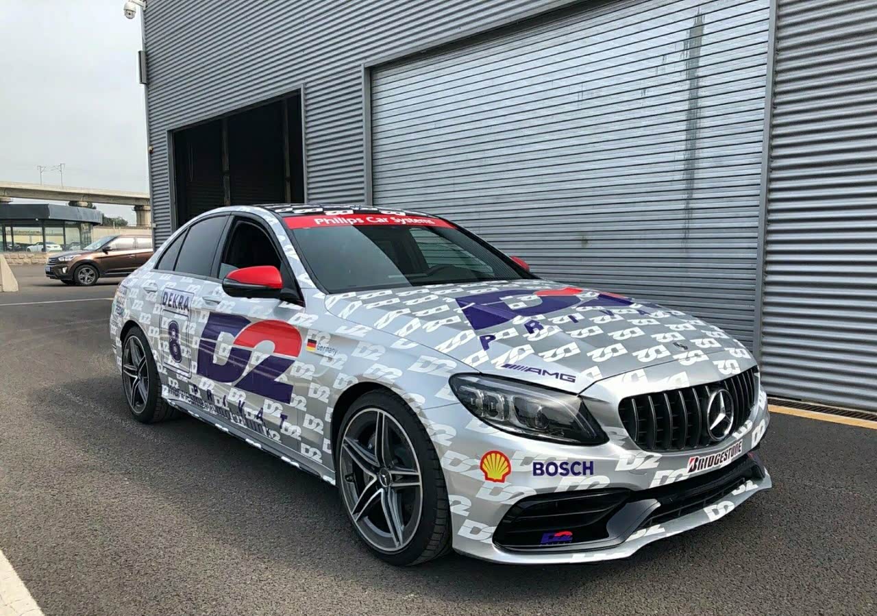 奔驰amg帅气定制涂装