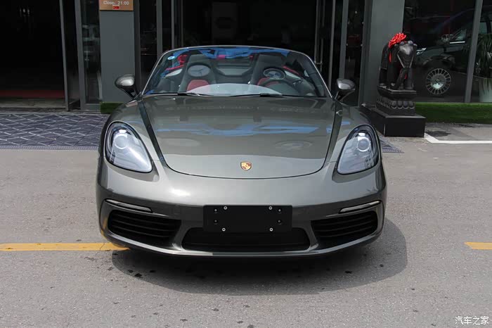 【图】718砂金石绿提车_保时捷718论坛_汽车之家论坛