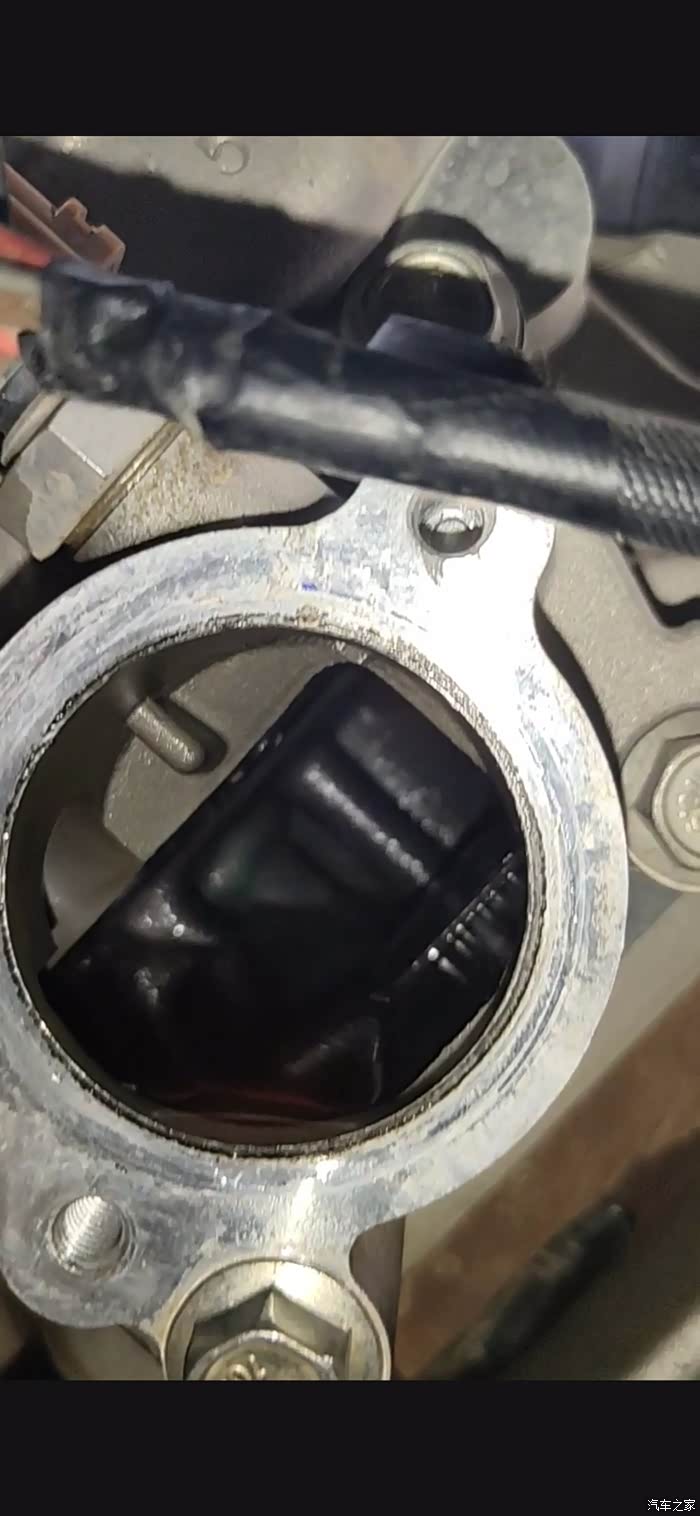 节温器方向 我觉得原装是反的 开得慢_五菱荣光小卡论坛_汽车之家论坛