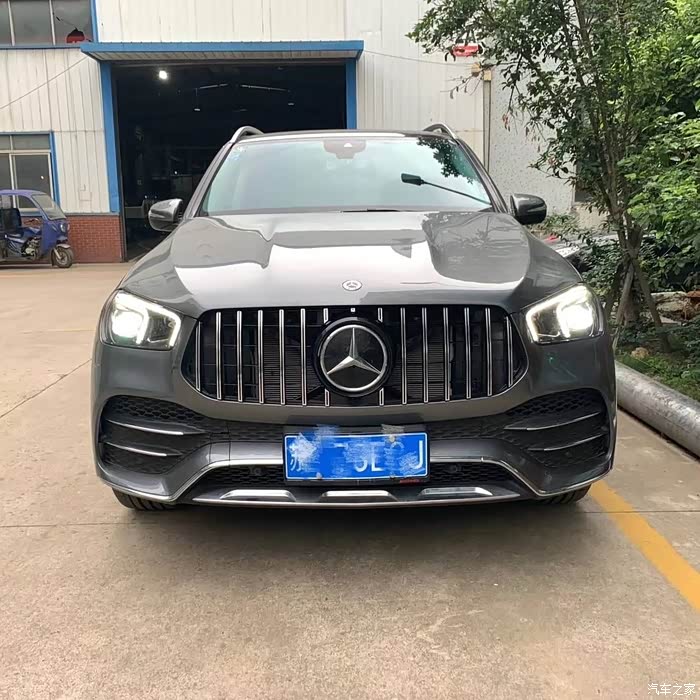 【图】gle350改装直瀑式中网,好看多了_奔驰gle论坛_汽车之家论坛