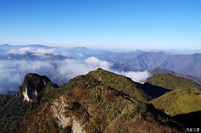 風光秀麗幽雅景物豐富多彩遊大巴山國家地質公園