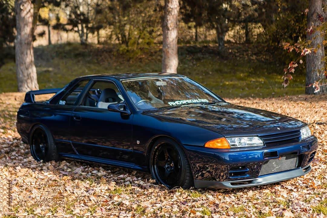 nissan skyline gt-r r32帅啊