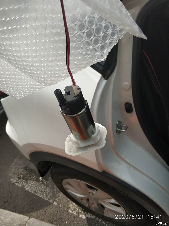 缤智更换燃油泵