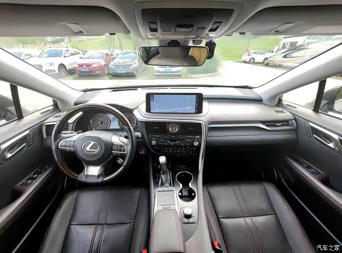 雷克萨斯rx的中控台!