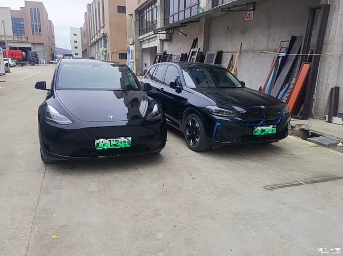 特斯拉modely与宝马ix3对比