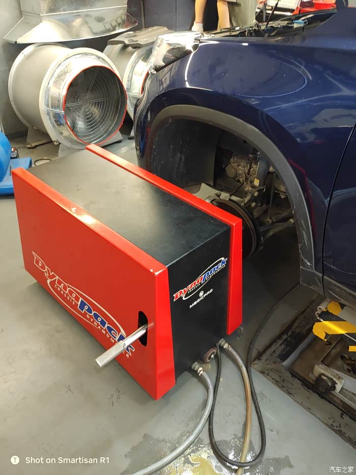 瑞虎八原厂马力机测试