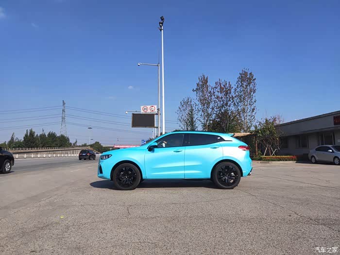 【图】今天vv5改色膜贴完了,给大家看看效果_魏牌 vv5论坛_汽车之家