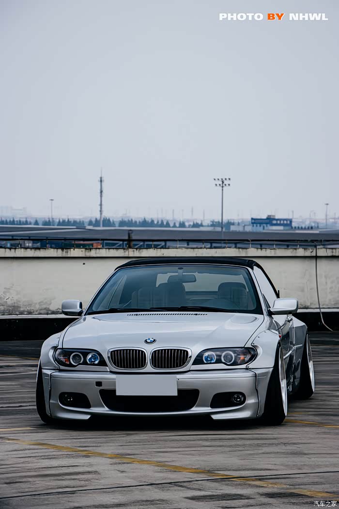 【图】车主打造de极致优雅宝马e46 3系敞篷车!