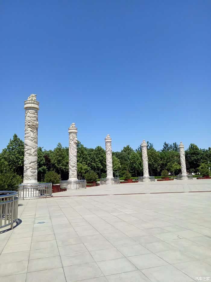 石家庄cs35车友会幽静闲适的鹿泉区石柏公园