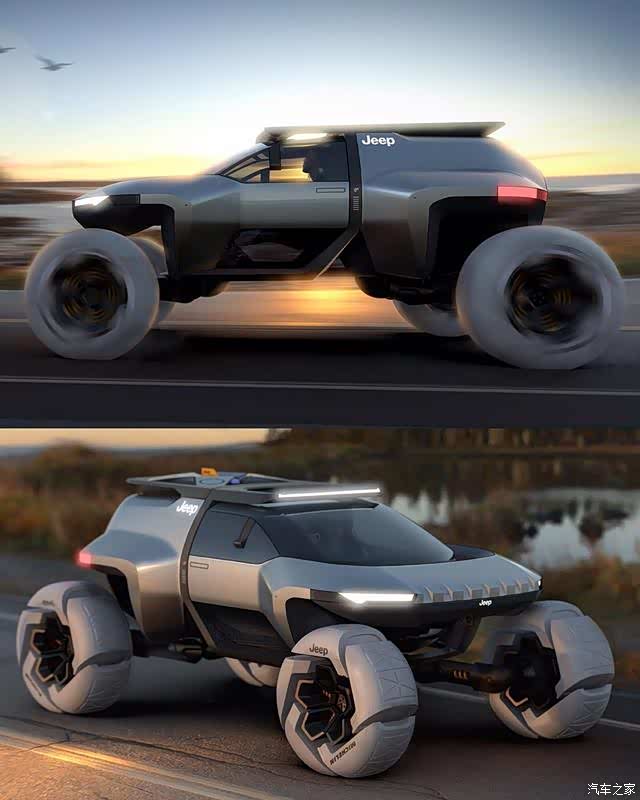 未来的jeep越野概念车,可能将开上火星