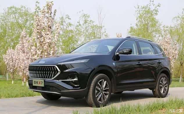 大众品质江淮产出30时代首款suv嘉悦x7上市