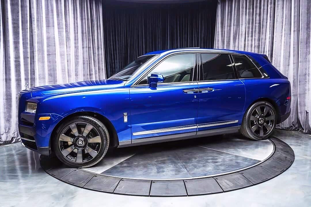 劳斯莱斯库里篮南最年轻的颜色就是蓝色