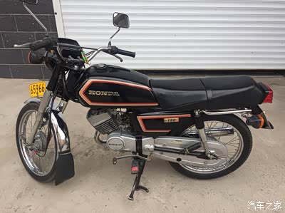 晒晒俺收藏的老车--1985年本田h100s_摩托车论坛_手机汽车之家