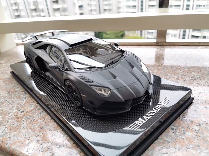 收藏车模mansory全碳纤维兰博基尼