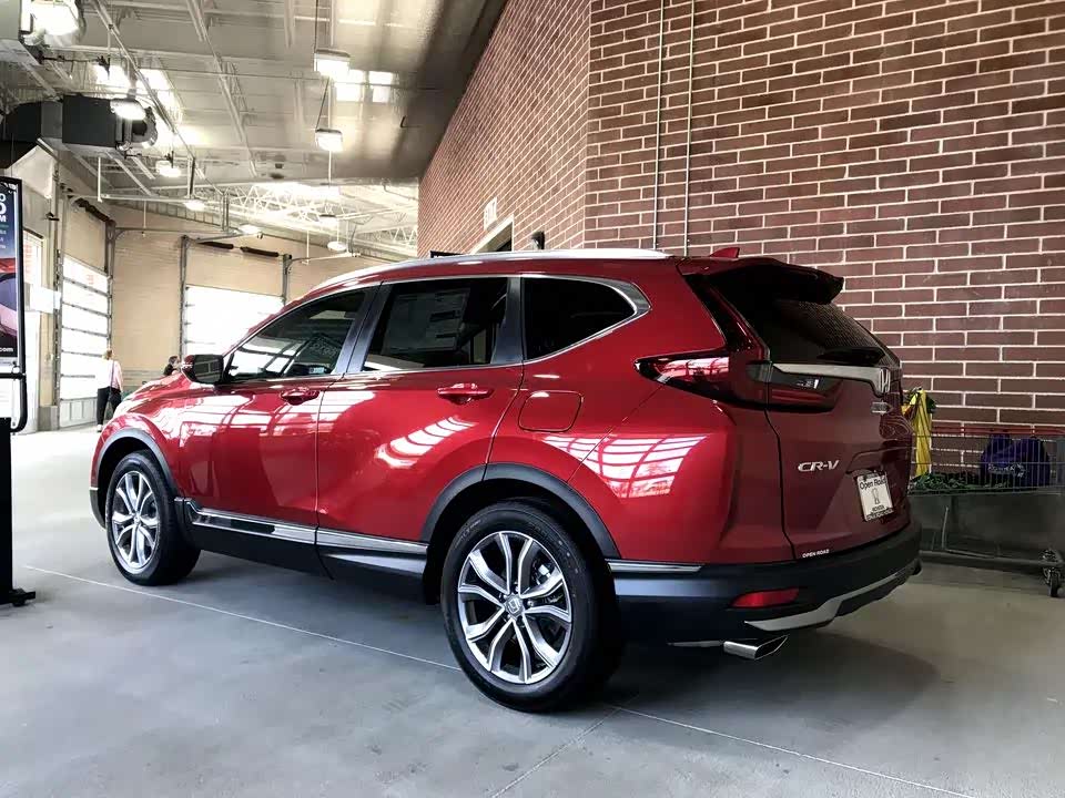 美版的本田crv感觉整体质感要比国内的好.