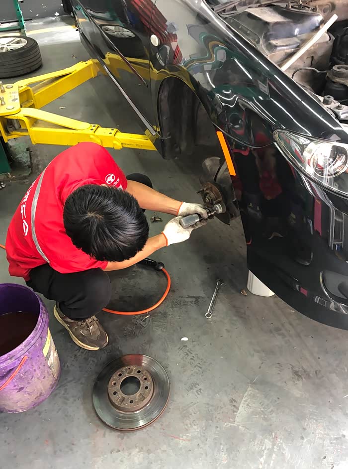 5小对比_以及内饰养护刹车盘和皮带轮更换_马自达6论坛_汽车之家论坛