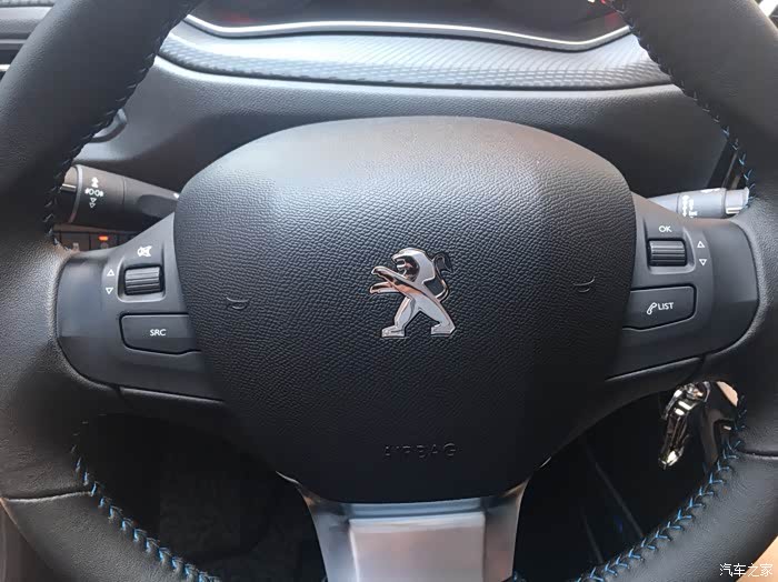 18款308自豪 在老家跑油耗明显来,另外说一下方向盘