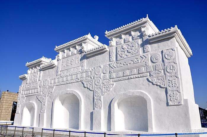 雪花仿生建筑图片