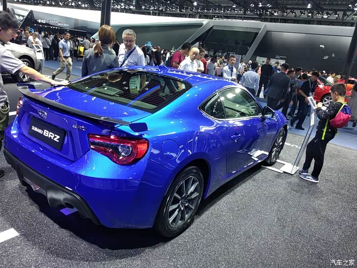 成都车展斯巴鲁brz