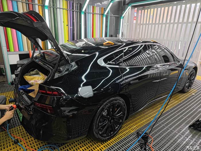 【图】男人天生好"色" ,p7改色黑武士_小鹏p7论坛_汽车之家论坛