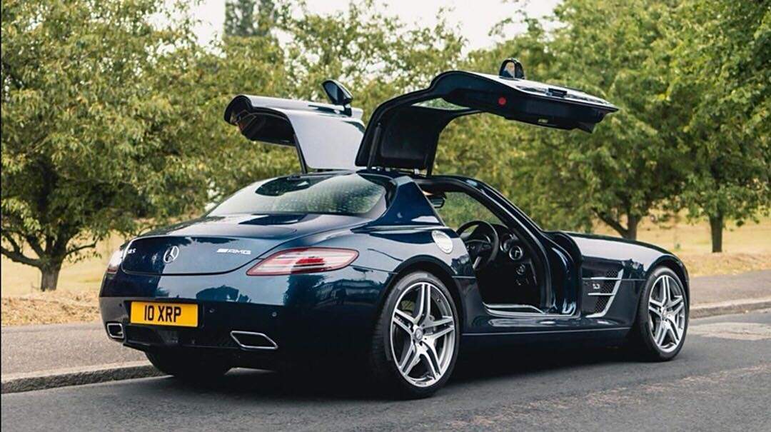 致敬經典鷗翼復興,梅賽德斯-奔馳sls amg.