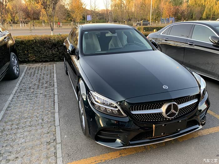 【图】今天订车,c260l松石绿_奔驰c级论坛_汽车之家论坛