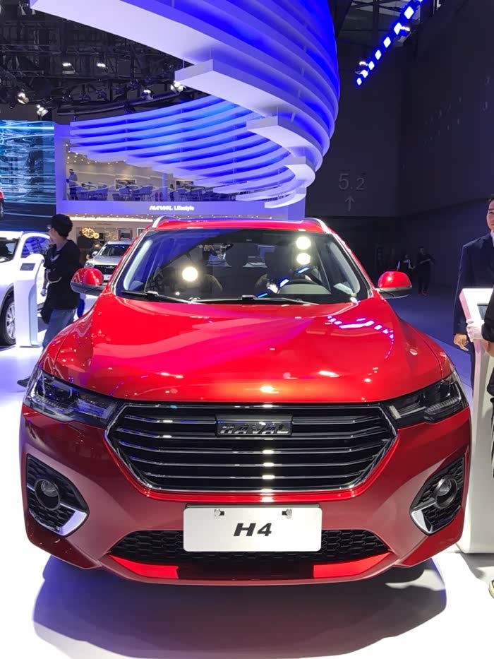 广州车展之静态品鉴智联版哈弗h4