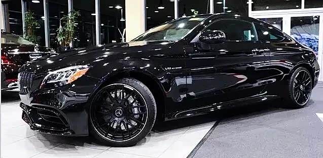 奔驰c63 amg,黑武士,西装暴徒