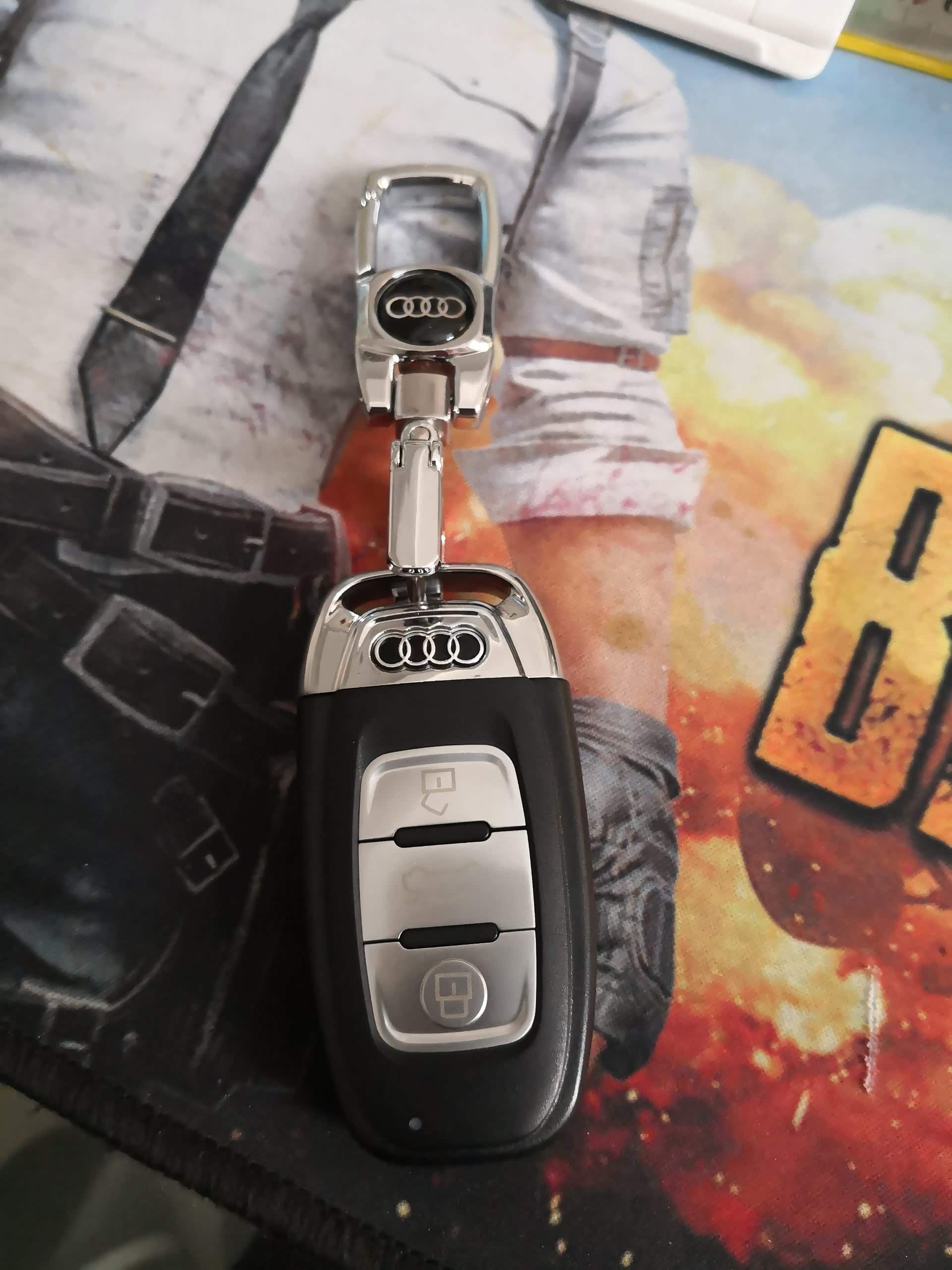 奥迪q3钥匙终于还是改了.