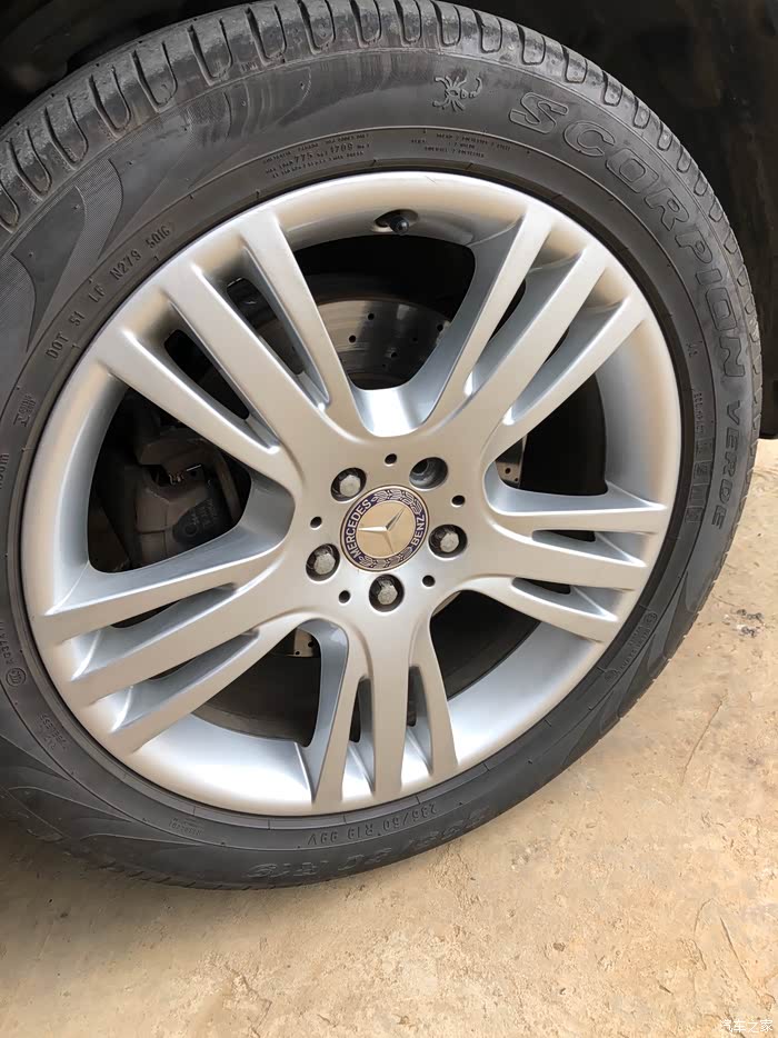 【图】出glk300原装鸡爪轮毂一套!_奔驰glk级论坛_汽车之家论坛