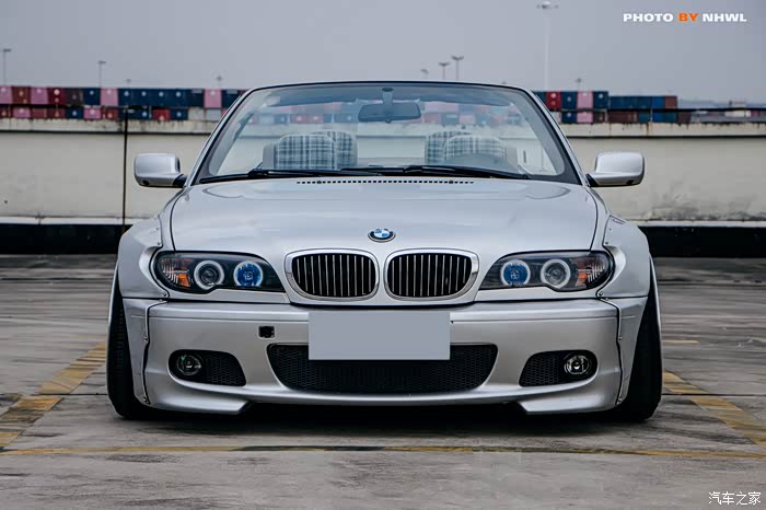 【图】车主打造de极致优雅宝马e46 3系敞篷车!