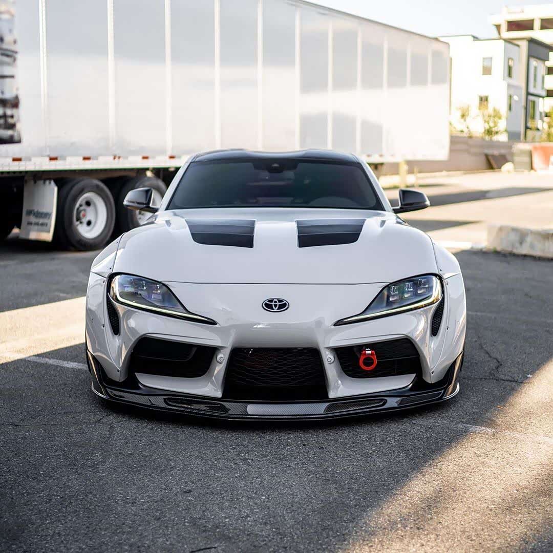 丰田supra a90改装,超帅尾翼