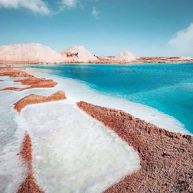 沙漠中的马尔代夫埃及锡瓦绿洲梦幻盐湖