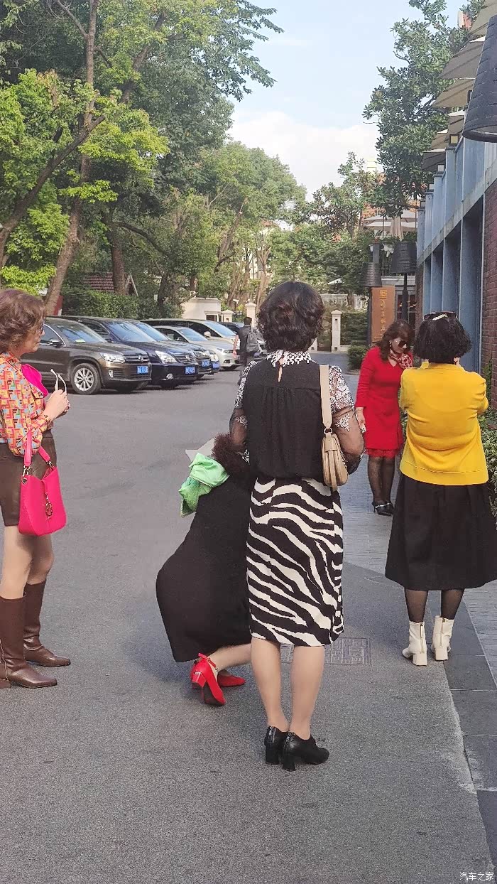 【图】本地老阿姨是真心会享受会生活呀._上海论坛_汽车之家论坛