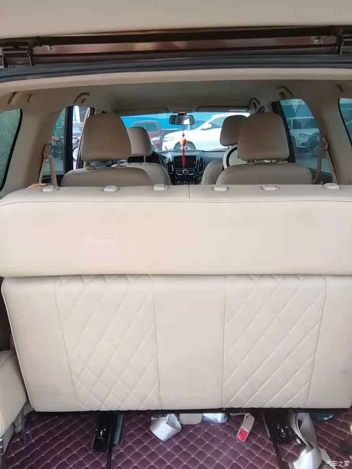 15款宝骏730改装床车效果