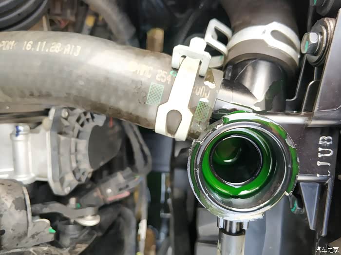 请问领动原厂防冻液是什么颜色?