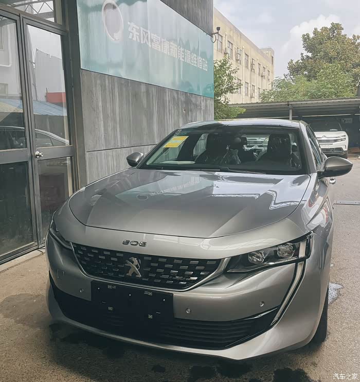 【图】【提车作业】2022款标致508l激情版 p4银翼灰_标致508论坛_汽车