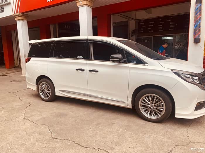 【图】gm8改轮毂案例_传祺m8论坛_汽车之家论坛