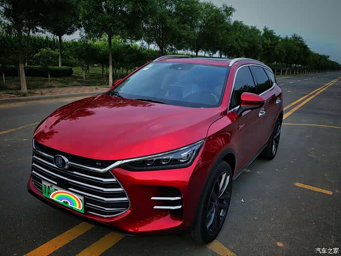 鸟枪换炮提比亚迪唐dm赤帝红天津首提