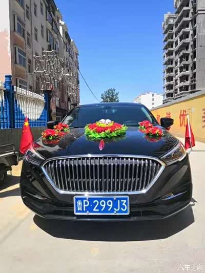 【爱车作业大征集】红旗h5国宾婚车车队