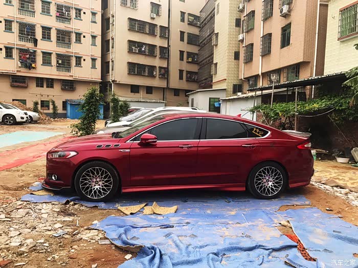 13款蒙迪欧20时尚炫舞红改装之路