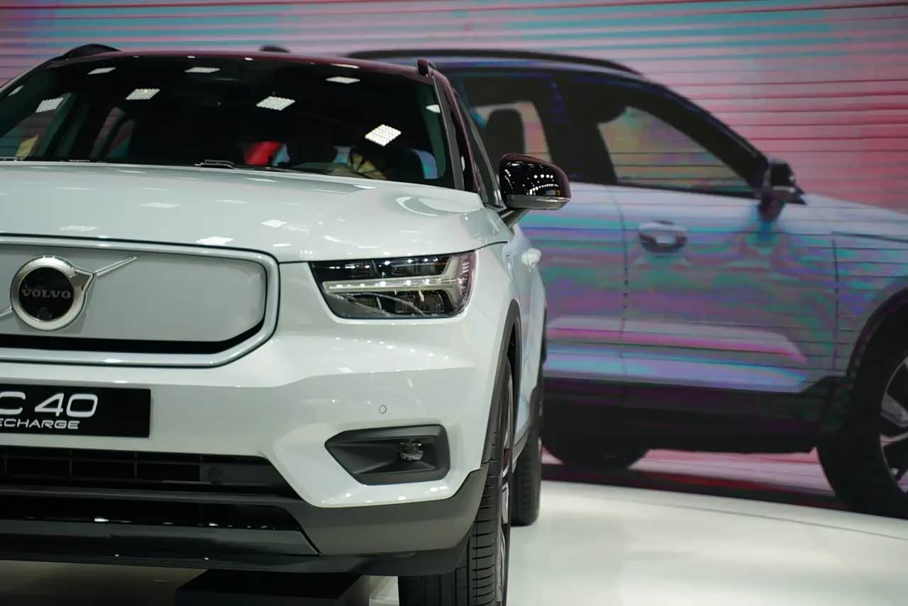 北京车展沃尔沃纯电xc40亮相