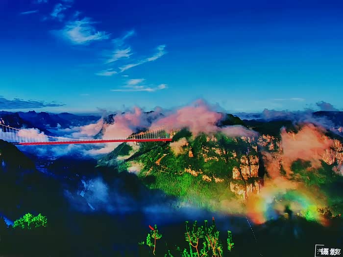 告别2021全国游十季36矮寨不矮大桥真高凤凰古城一瞥