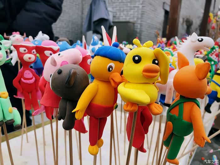 捏糖人,各种卡通,非常有趣