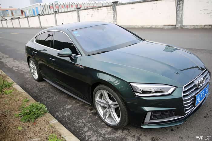 顶配四驱哥特兰绿a5最美内饰加改装记