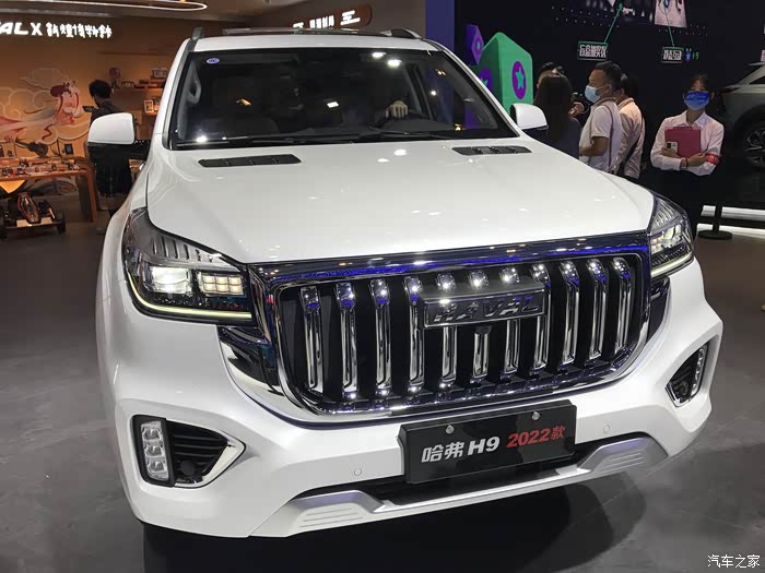 2021广州车展2022款哈弗h9国产硬派越野旗舰车上外观篇