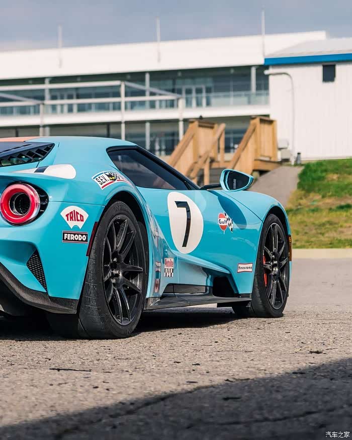 福特gt特殊配色之一海湾涂色